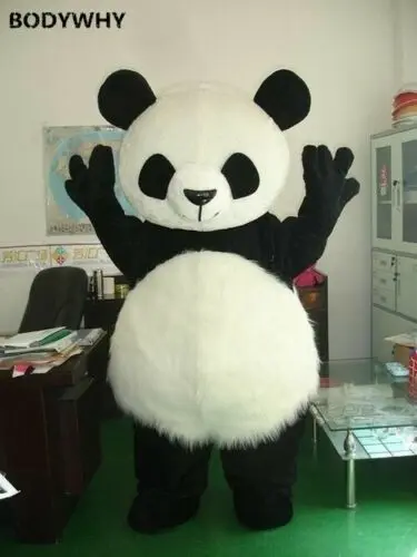 

New Christmas Panda Animal Mascot Performance Costume Halloween Costume Cosplay Adult Cartoon Character Costume Gift