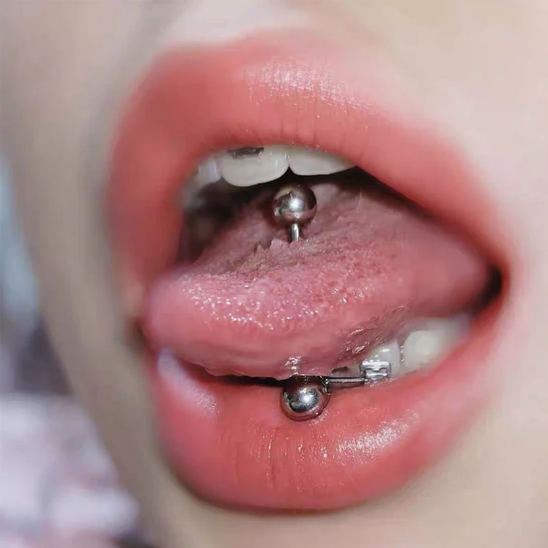 Stainless Steel Internally Threaded Tongue Nipple Shield Barbell Ring Cubic Zirconia Nipple Barbells Piercing Jewelry