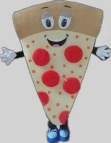 

New Adult Best Sale Lovely pizza Animal Cartoon Mascot Costume Christmas Fancy Dress Halloween Mascot Costume