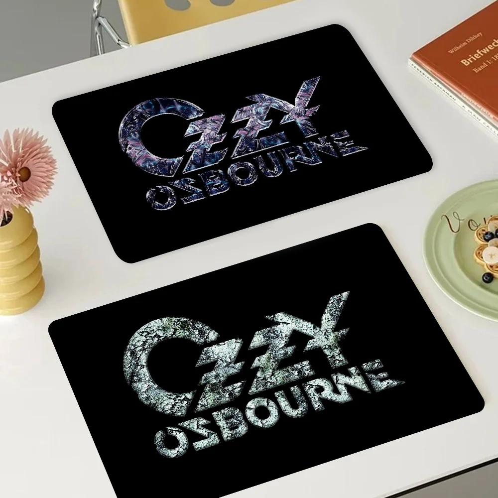 Ozzy Osbourne Table Drain Pad Tabletop Absorbent Draining Mat Tableware Mats Placemats For Table Decor