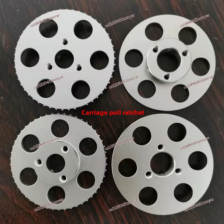 Carrier tape packaging machine Pull needle wheel Weaving belt drive Hard tooth plane