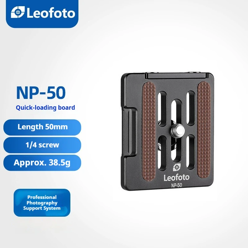 

Leofoto Quick Release Plate Head Accessory Camera Universal Camera Quick Release Plate Multi-functional Dual Camera Position