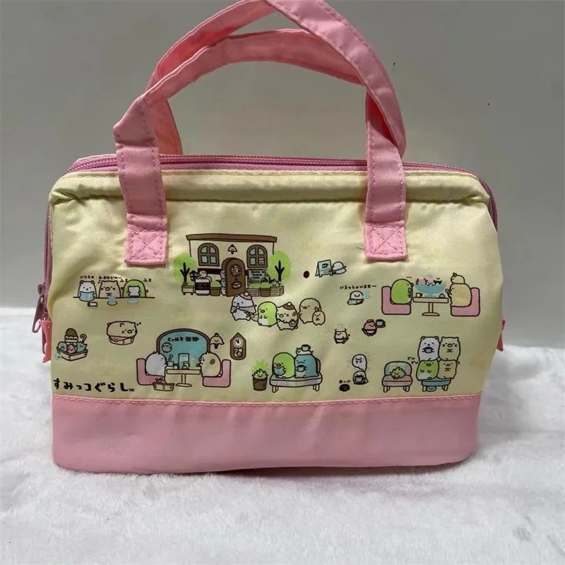 Sumikko Gurashi Insulated Lunch Bags for Women Girls Kids School Thermal Lunch Box Bags Cute Picnic Food Bag