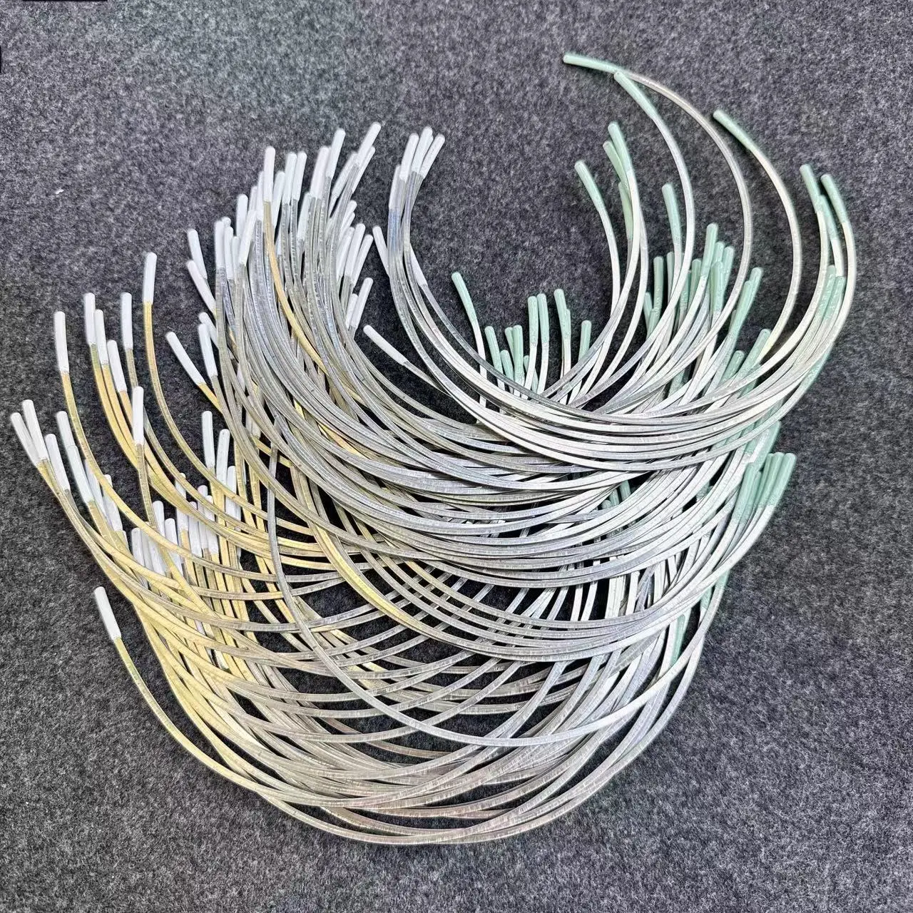 10pcs 5pair Chest Shaping Support Frame,Sewing Bra Supplies Stainless Steel Bra Wire 204, Non-Rust Underwire for Bras view 5