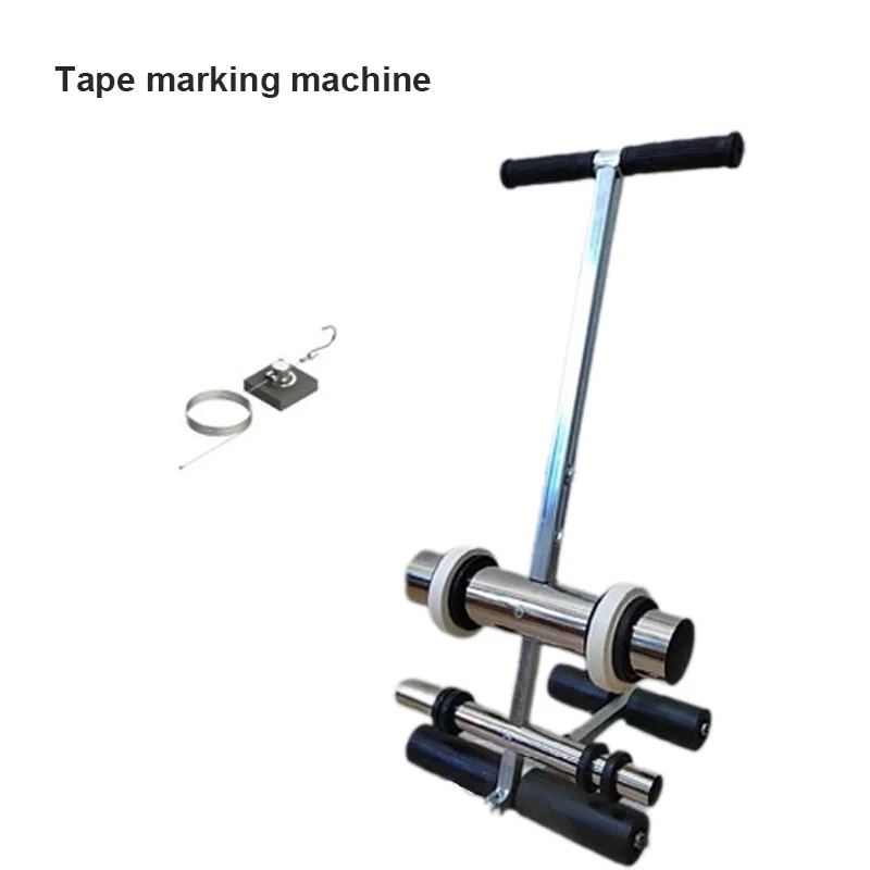 Tape Marking Machine Hand-Push Tape Sticking Machine School Basketball Court Business District Tape Machine Marking Cordon