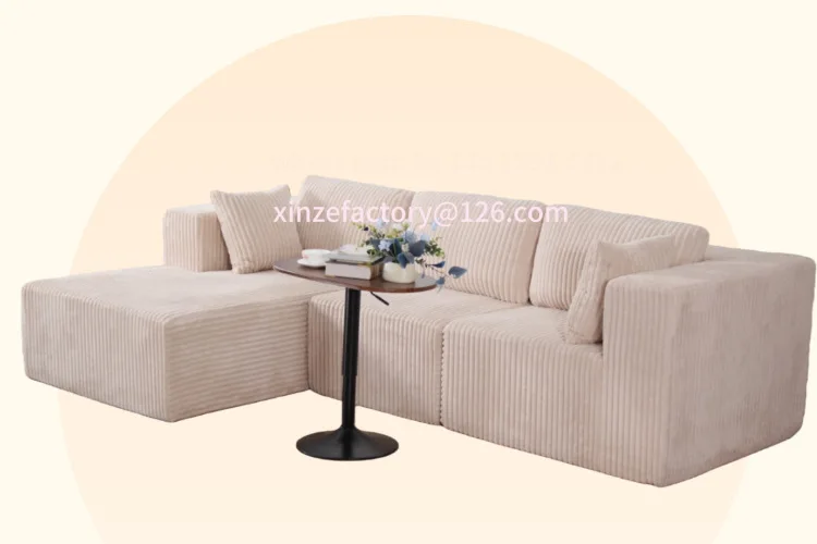 أريكة ضغط مفرغة قابلة للتخصيص قابلة للطي إيطالية بسيطة للجلوس والنوم شقة كبيرة غرفة المعيشة سروال قصير شعبي