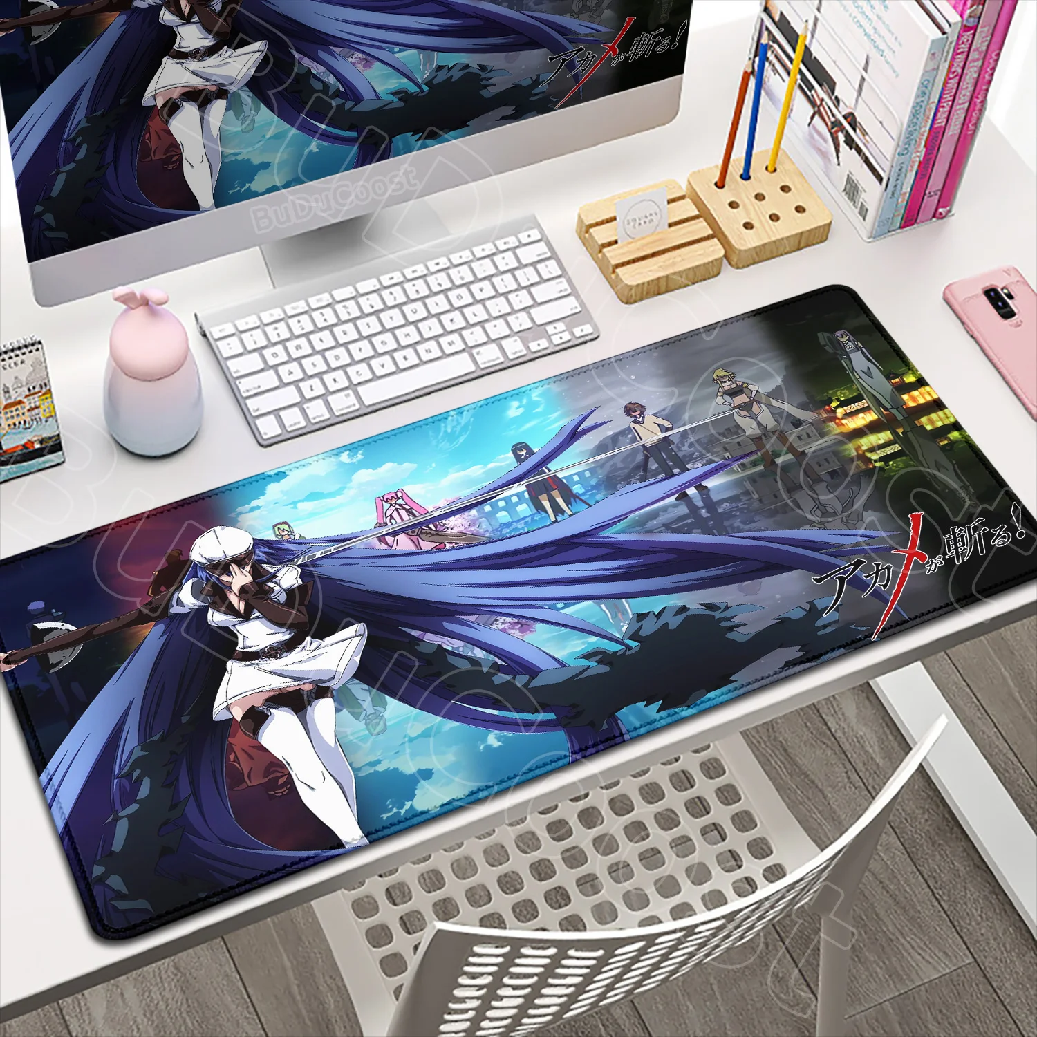 Anime Akame Ga Kill Mouse Pad  - Desk Setup Natural recension och pris