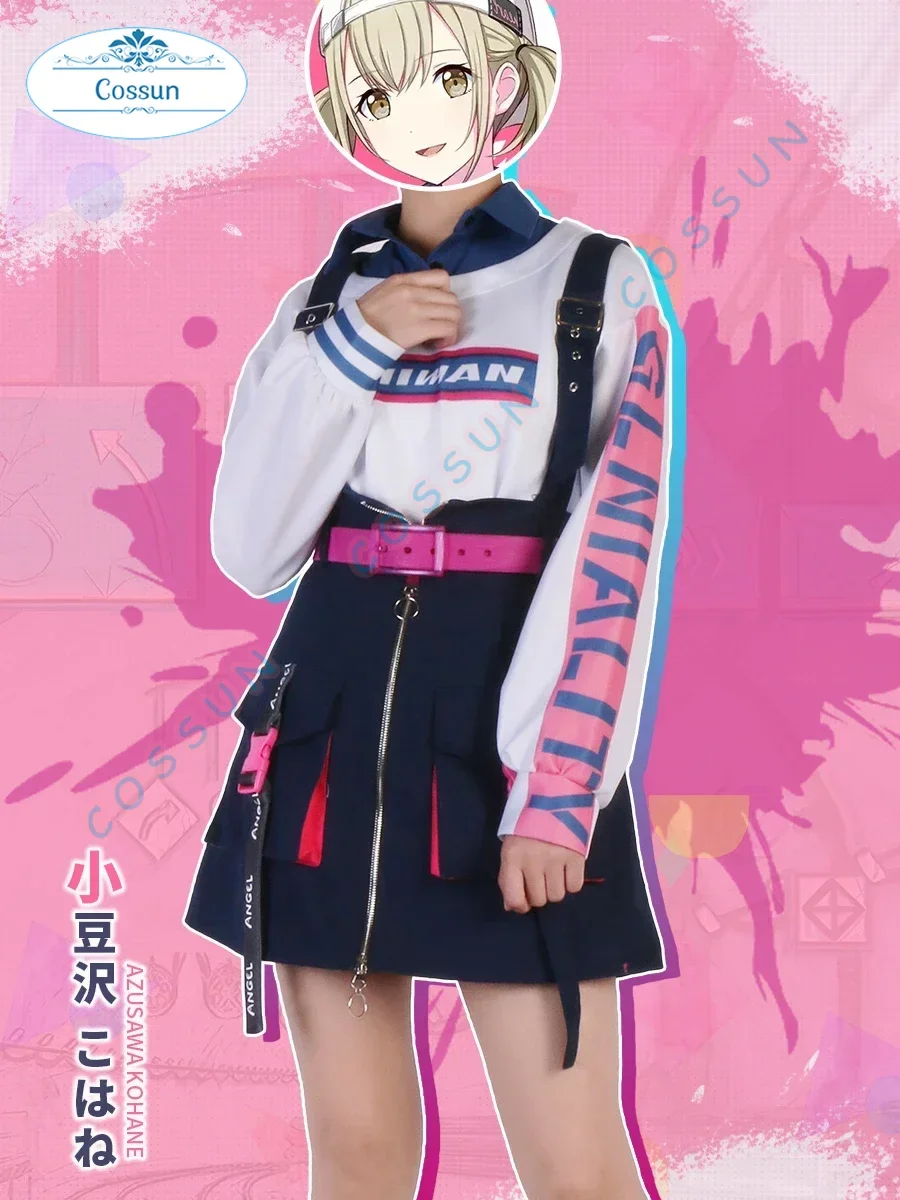 

Game Project Sekai Azusawa Kohane Cosplay Costume PJSK Halloween outfits Women New Suit Uniform