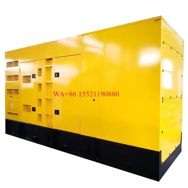 WMWMNU for 50kw 63kva Household Ultra Quiet Diesel Generator with Remote Start System