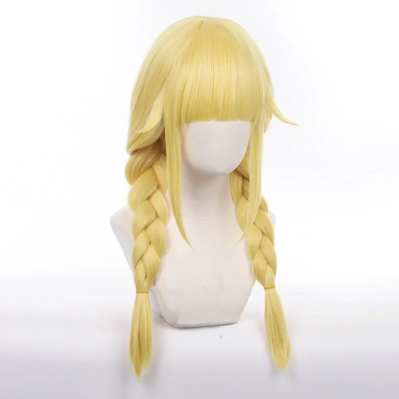 Anime Paripi Koumei Tsukimi Eiko Cosplay Costume Blonde Wig Hooded Jacket Hat Shirt Girls Uniform Outfit Ya Boy Kongming Women X