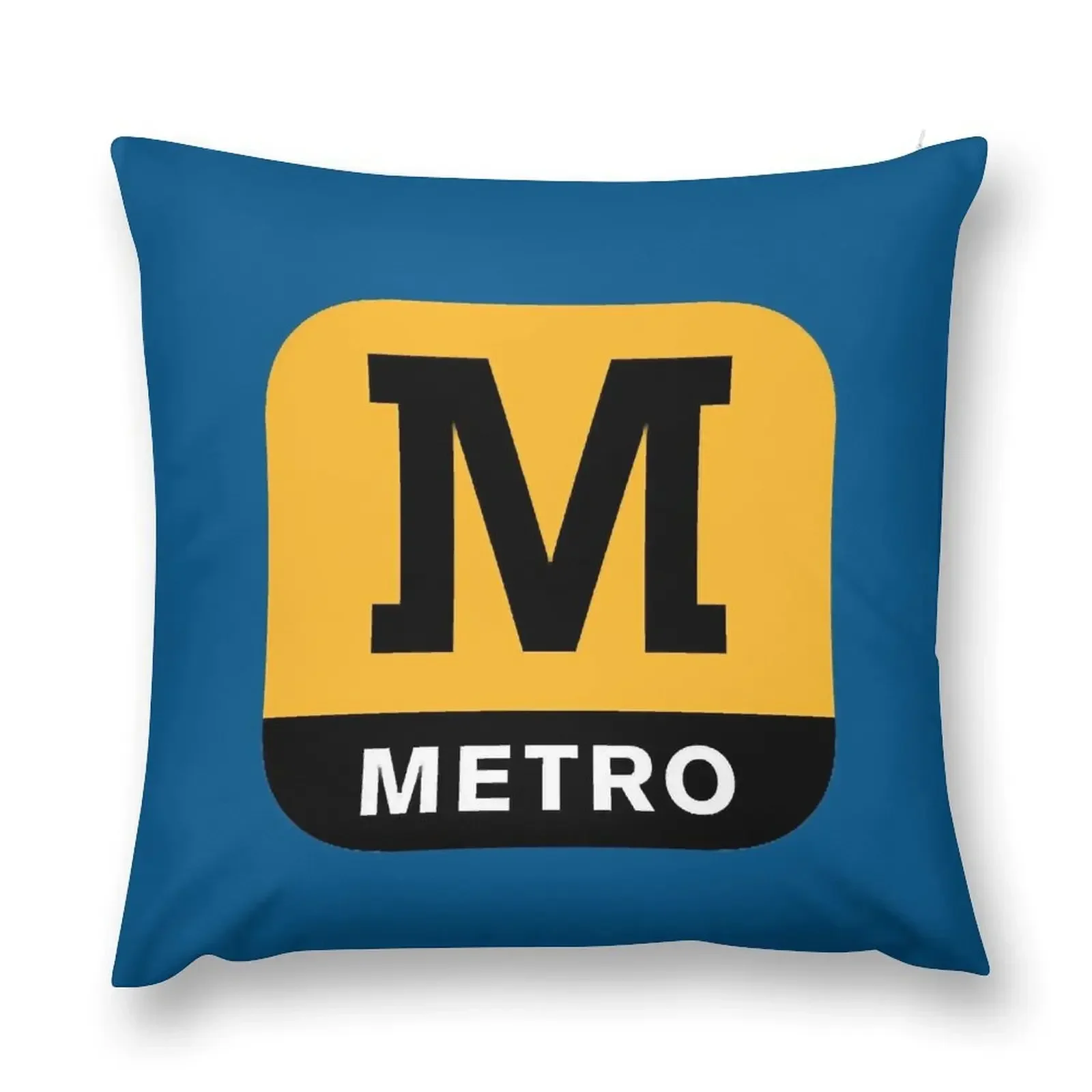 tyne and wear metro Throw Pillow Pillow Cases Decorative Luxury Pillow Case christmas pillowcases