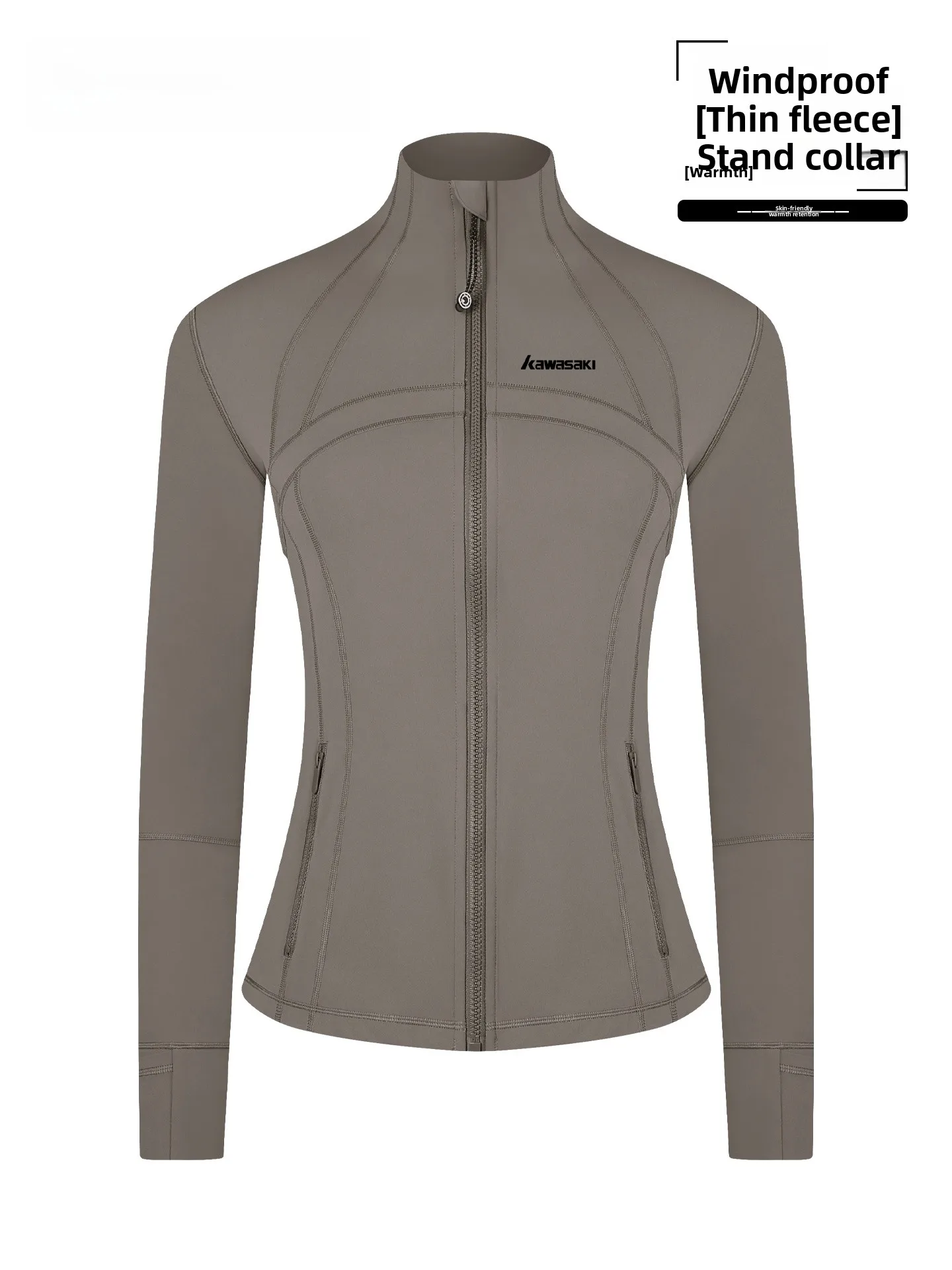 

Женская одежда для занятий йогой на открытом воздухе, топ для бега и тренировок, дышащий, из нейлона и спандекса, спортивный, облегающий, ветрозащитный, теплый