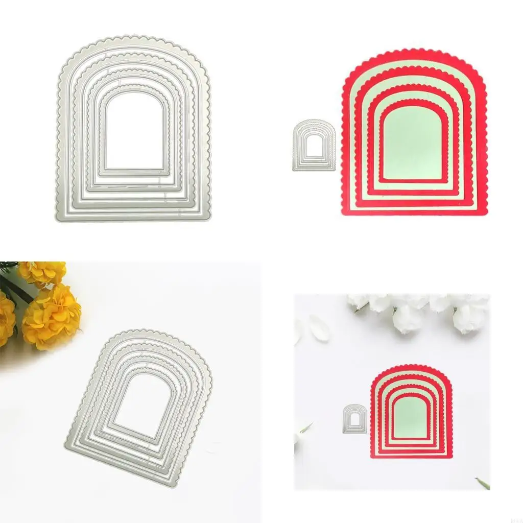 

R66A Nesting Arch Cutting Dies for Gift Card Making DIY Scrapbooking Album Invitation