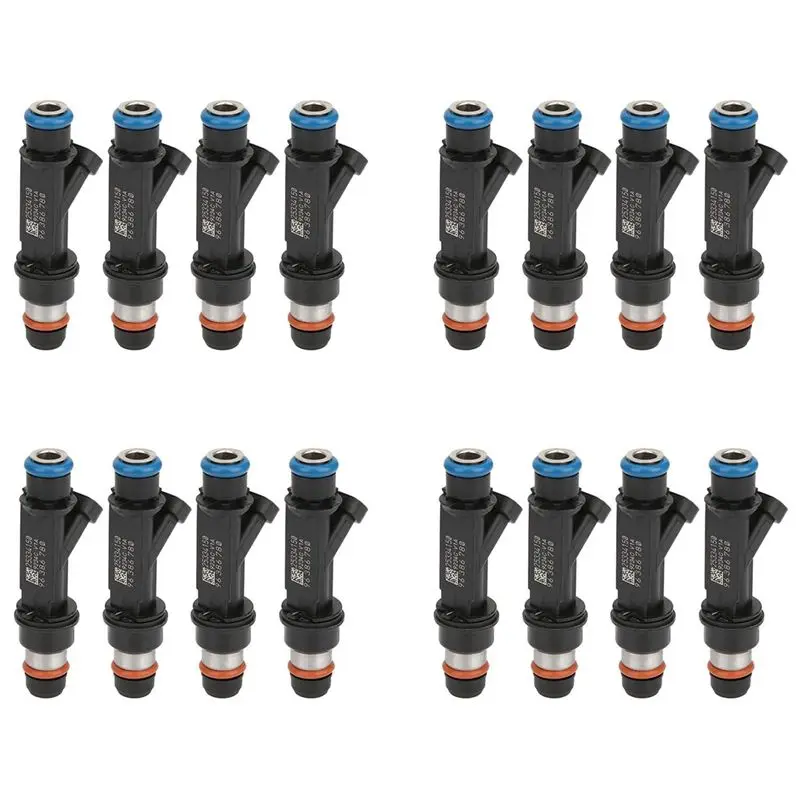 

Precision 16Pcs/Set Fuel Injector For -Aveo 1.6L L4 Pontiac Wave 96386780 25334150 FJ720 4G1889 Car Accessories