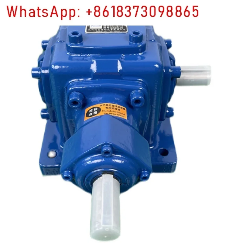 Factory direct sales T-type bevel gear steering gear 90 degree right angle commutator, gear transmission box