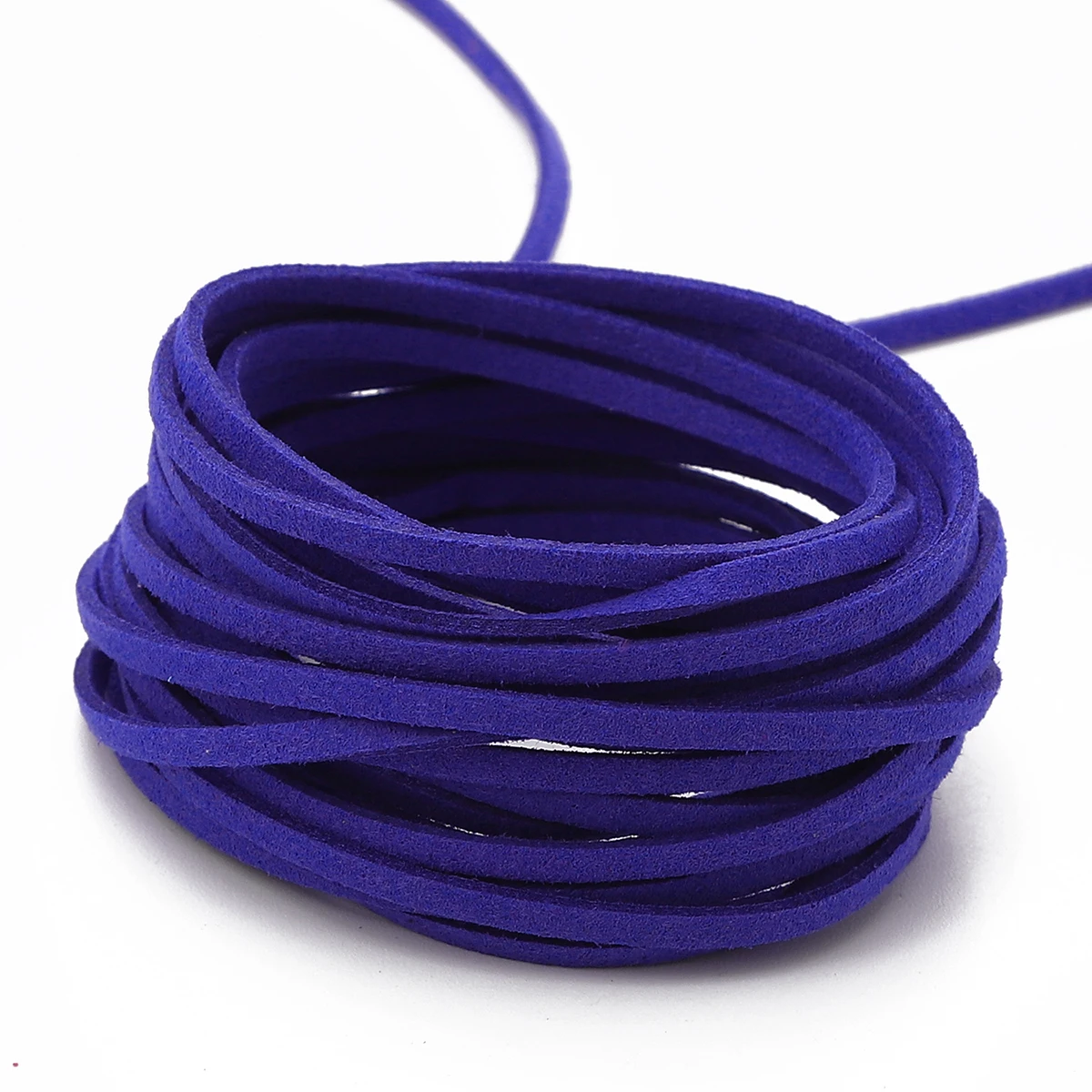 3mm Flat Double Sided Suede Cord for DIY Beading
