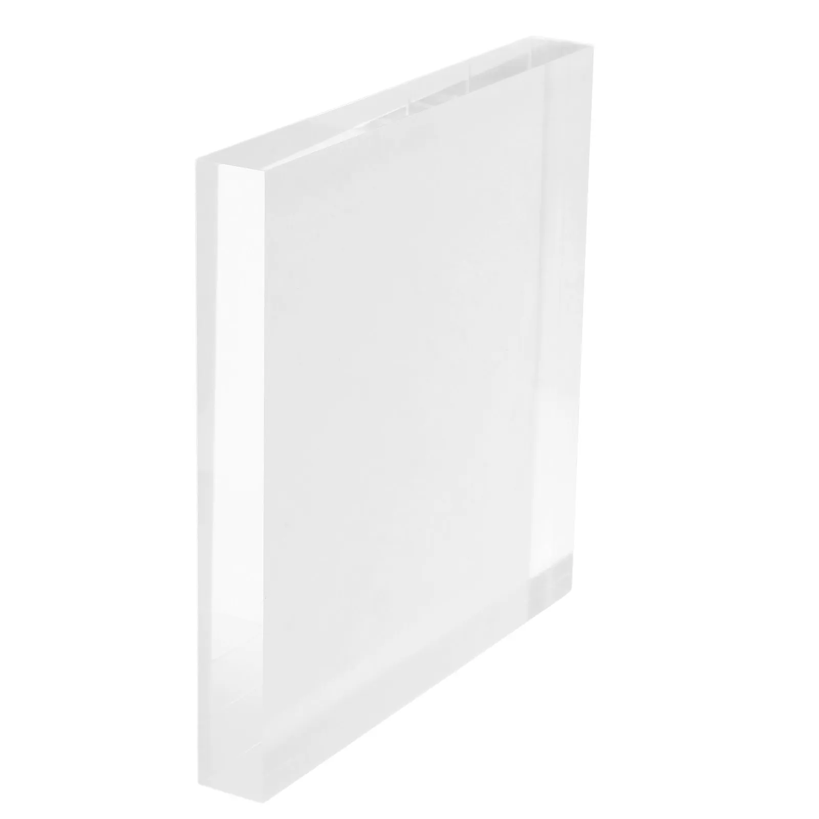 

Clear Acrylic Display Block Pedestal Stand Multipurpose Cosmetics Storage Organizer Jewelry Holder Desktop Display Base