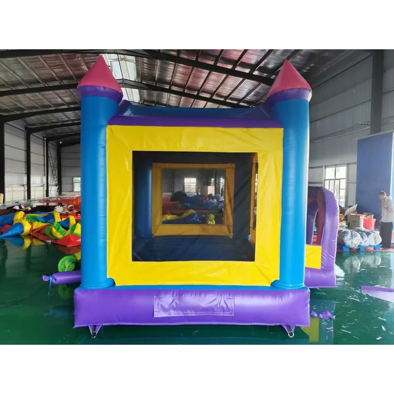The Inflatable Bouncy Castle Is Made to Commercial Standards, Is Easy to Set up and Take Down, and Meets Rental and Usage Needs.