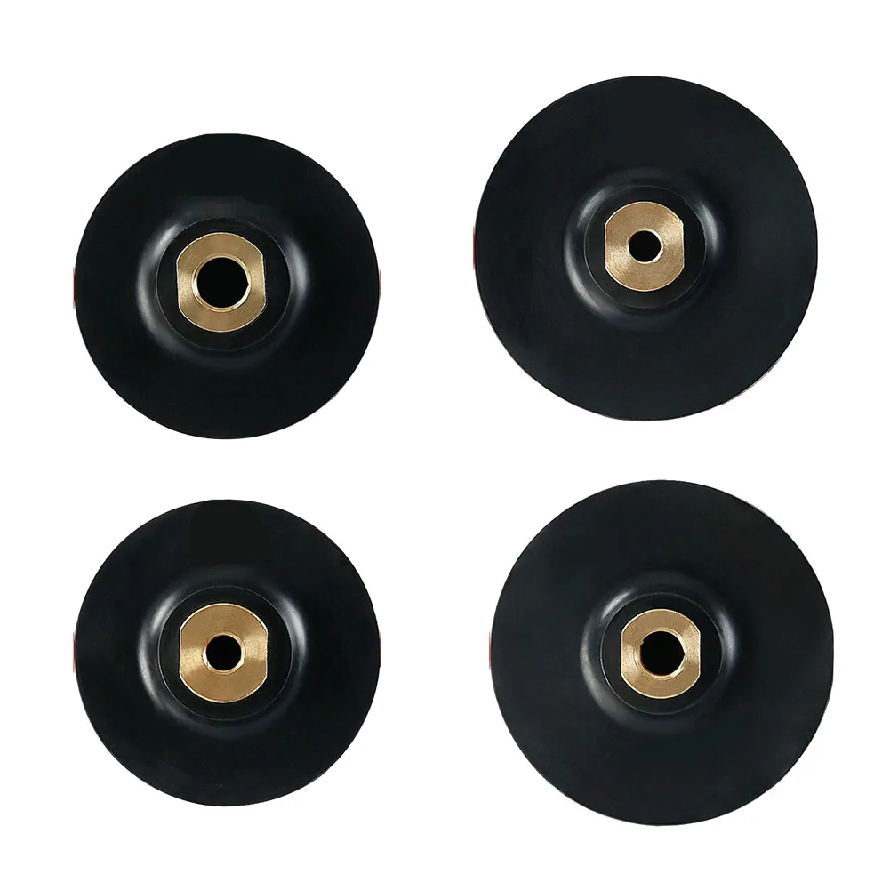 Imagem -02 - Almofada de Borracha para Rebarbadora Disco de Polimento Almofada de Rosca M10 M14 1pc