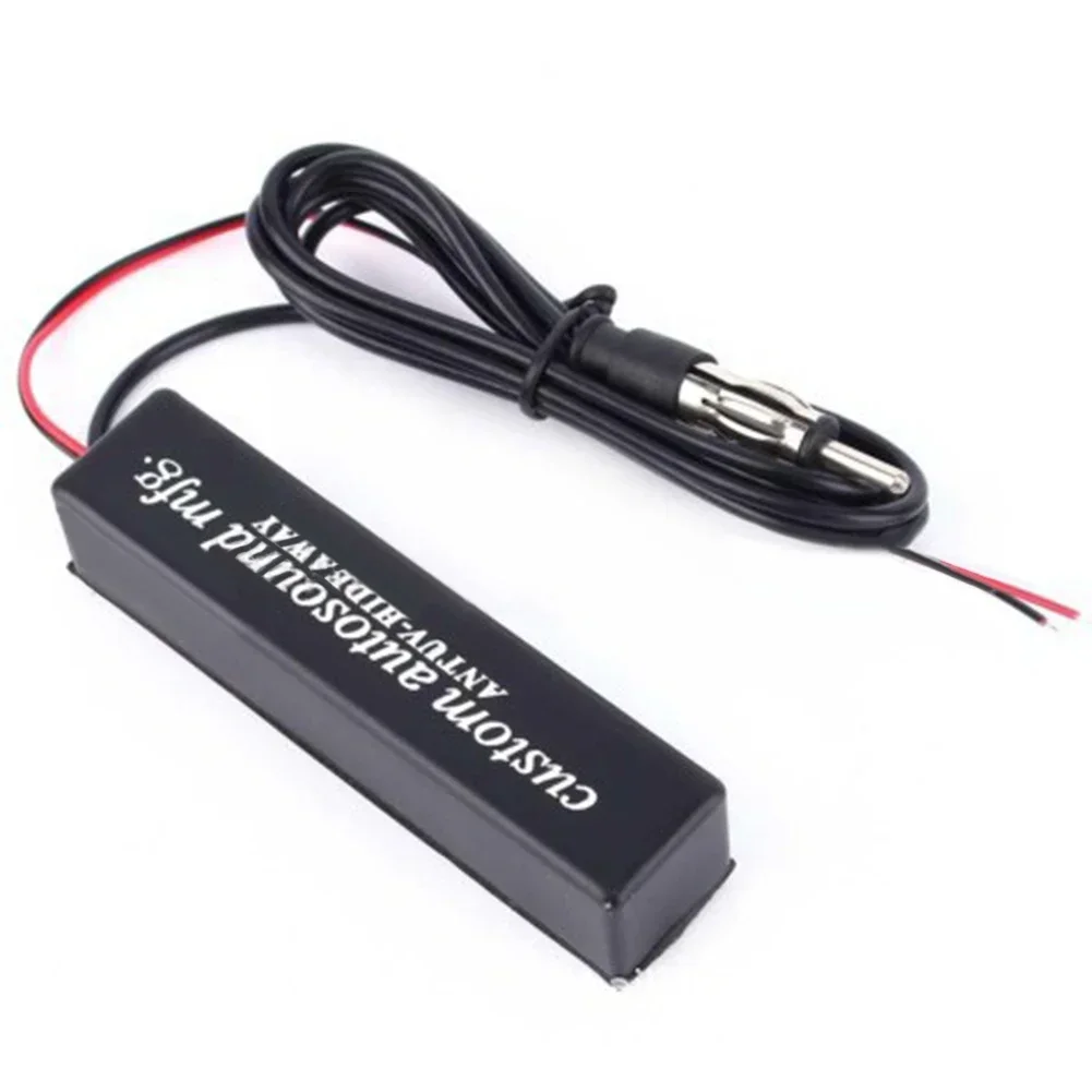 12V Car Radio Antenna Support AM FM Radio Hidden Signal Booster Amplifier Vehicle Aerials Radio Antenna Fast Delivery