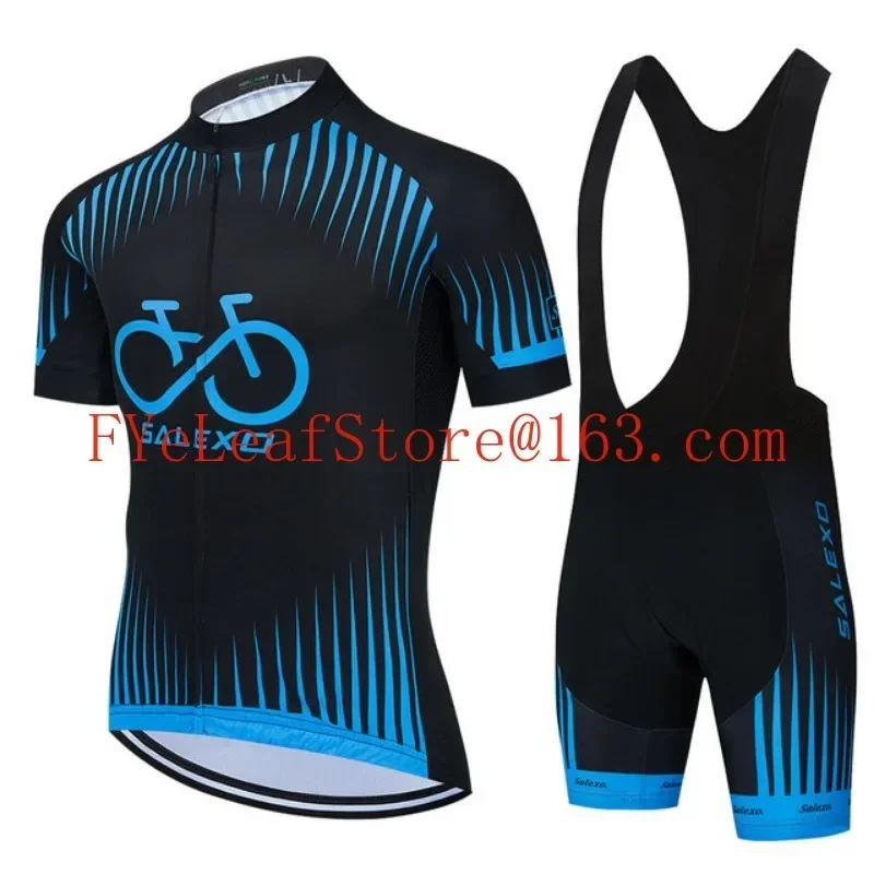 Cycling Clothing Jingji Bicycle Short Sleeve Suit Men's Short Jacket Quick-Drying Breathable Customization