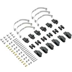 WPL 1/16 군용 트럭 금속 강철 리프 용수철 서스펜션 세트, B1 B14 B-14 B16 B24 B-24 C14 C-14 C24 C-24 B16 6x6 4