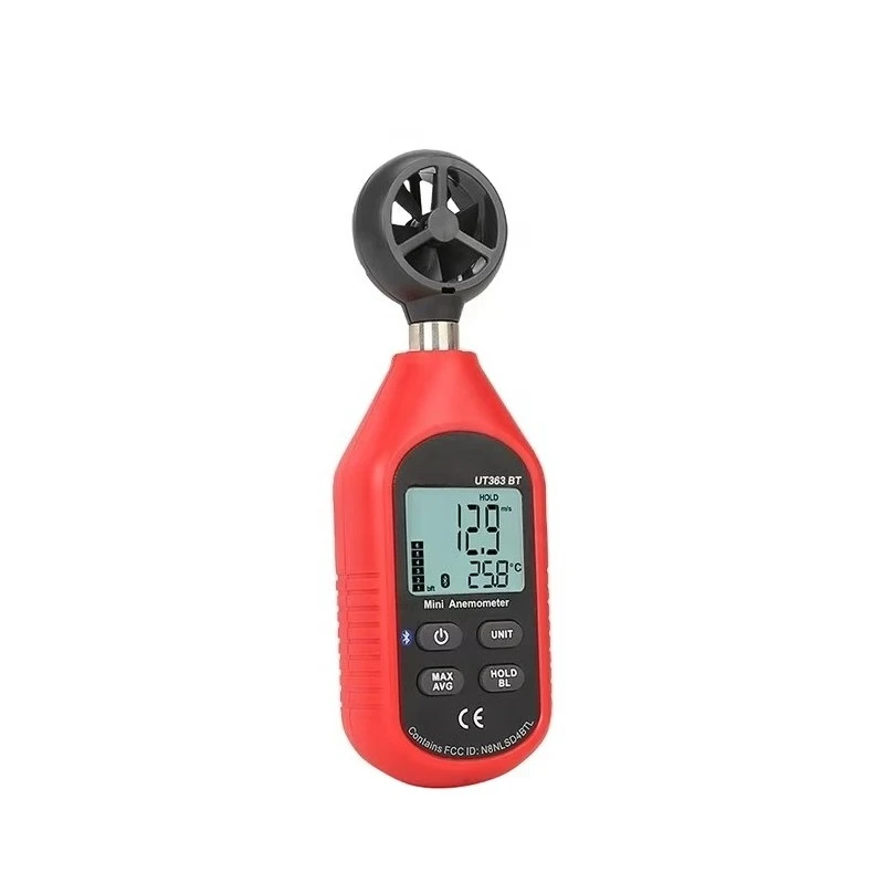 Industrial Grade Digital Hygrometer Mini Anemometer UT363BT Humidity Meter Temperature