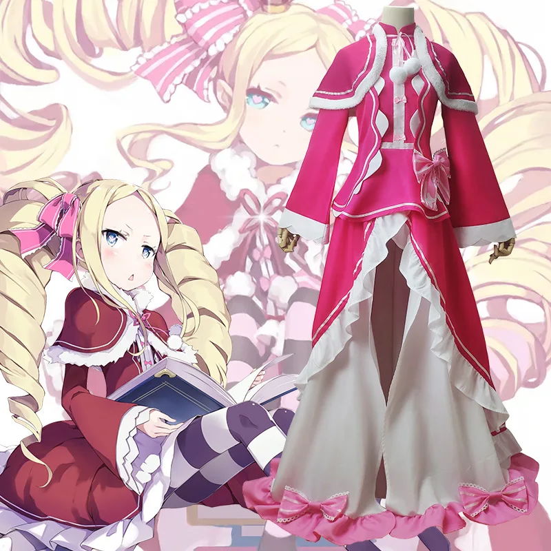 Anime Re Zero Beatrice Cosplay - đánh giá và giá Anime Cosplay Male