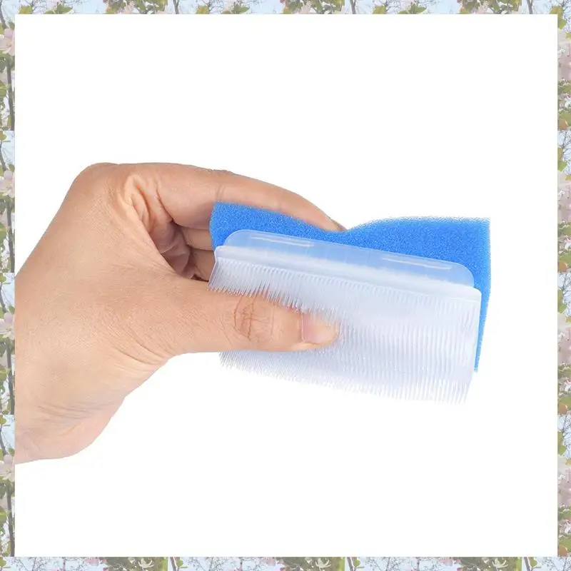 

Eco-Friendly-Baby Bath Sponge (30 Pieces) Soft Foam Washer With Cradle Cap Brush Body,Hair And Scalp Clean Gentle Baby Sensory B