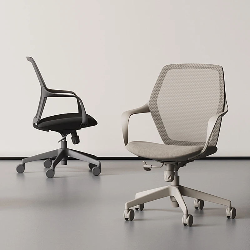 Gaming Playseat Swivel Chair Ergonomic Rocking Office Chair with Wheels Adjustable Height for Computer Study Makeup Dresser