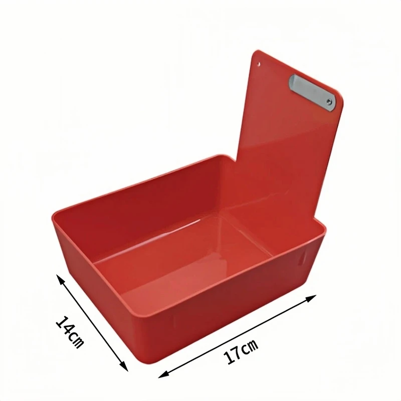 2Pcs Lab Model Transport and Storage Tray Working Tray with Clamps Denture and Lab Model Technician Transfer Box s