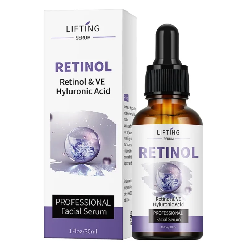 

Hyaluronic Acid Serum Hydrating 30ml Retinol Brightening Serum Moisturize Facial Essence Water-Based Skincare for Face