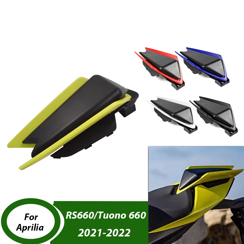 Motorcycle Passenger Pillion Rear Seat Cover For Aprilia RS660 Tuono660 RSV4 2021-2022 Fairing Seat Cowl Hump Spoiler Aaccessory