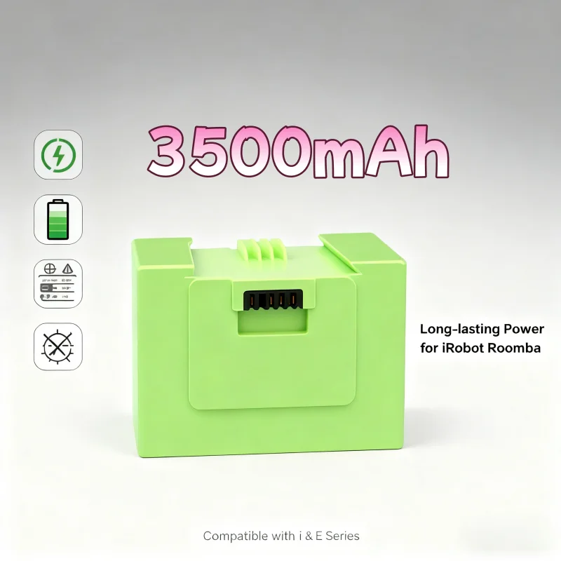 بطارية ليثيوم أيون 14.4 فولت 3000 مللي أمبير في الساعة لسلسلة iRobot Roomba i7 e5 i3 i4، جزء بديل 4624864 متوافقة مع الموديلات 7550 3150