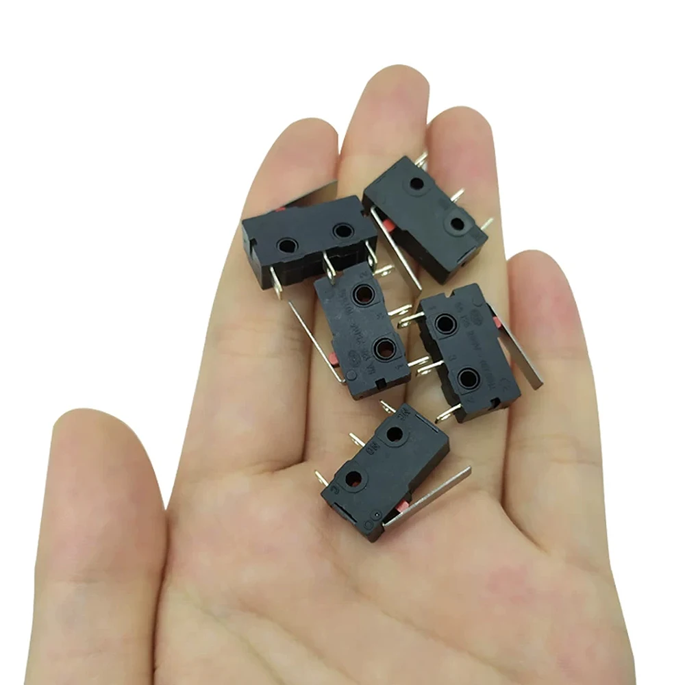 100PCS KW11 Micro Roller Lever Arm Normally Open Close Limit Switch 2Pin 3Pin 5A 125V 250V KW11-3Z KW11 3Z-A B C D E F H N 1 2 – Detail 9