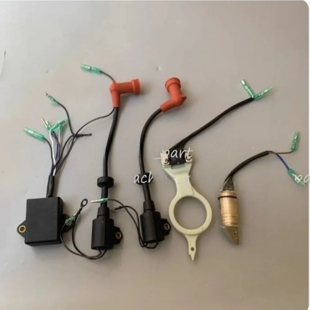 1et Ignition coil kit Fit For YAMAHA 2 - stroke 15HP OUTBOARD