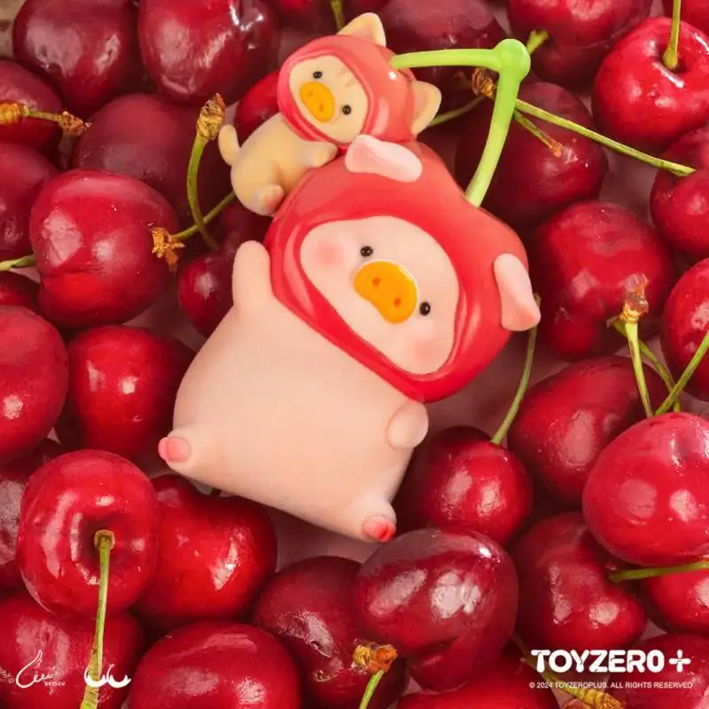 

Genuine New Lulu The Piggy Fruit Series Blind Box Hanging Card Handmade Room Desktop Decor Birthday Gift For Friends Family Kids