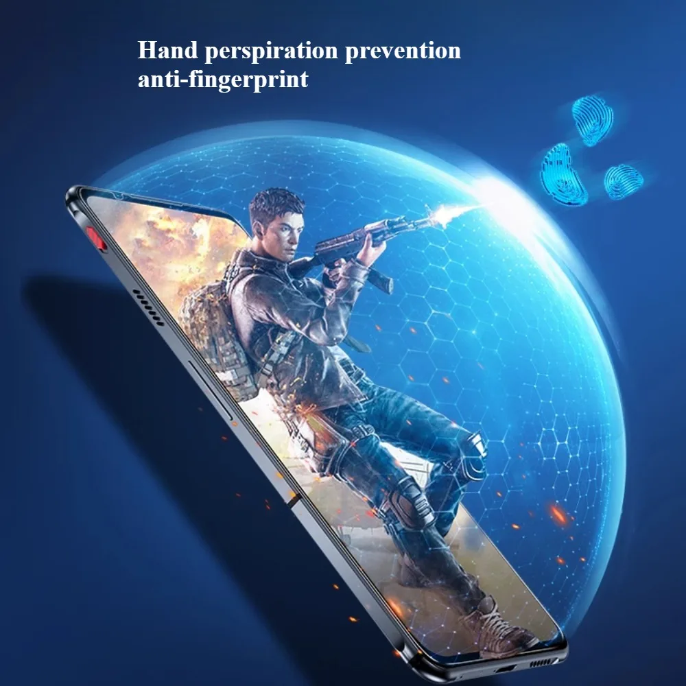 SmartDevil vidrio templado para Nubia Red Magic 9pro 9S Pro 10Pro Protector de pantalla para Nubia 8S Pro 10Pro + película protectora de vidrio HD