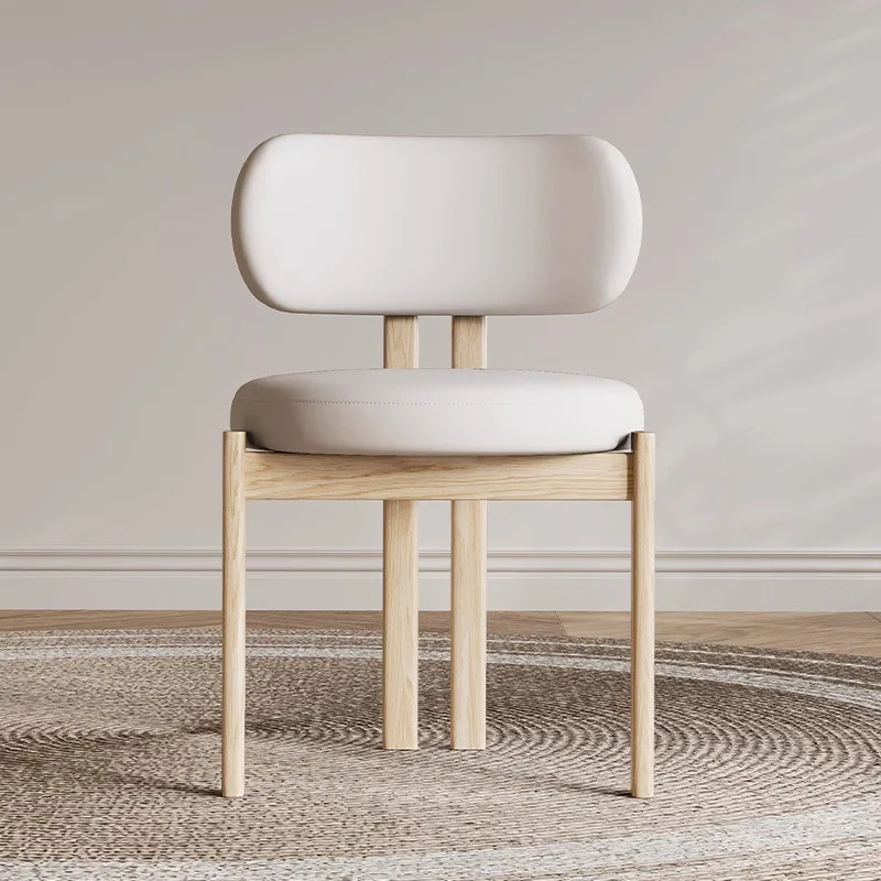 Nordic Moderne Einfache Massivholz Esszimmer Stuhl Hause Restaurant Essen Hocker