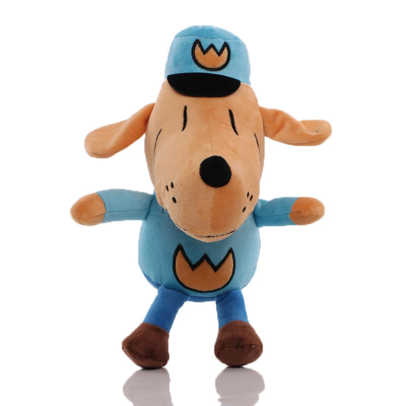 25cm Dog Man Plush Toy Anime Dogman Petey Cat Puppy Chief Plushie Soft Stuffed Animals Toys Doll Children Birthday Gifts