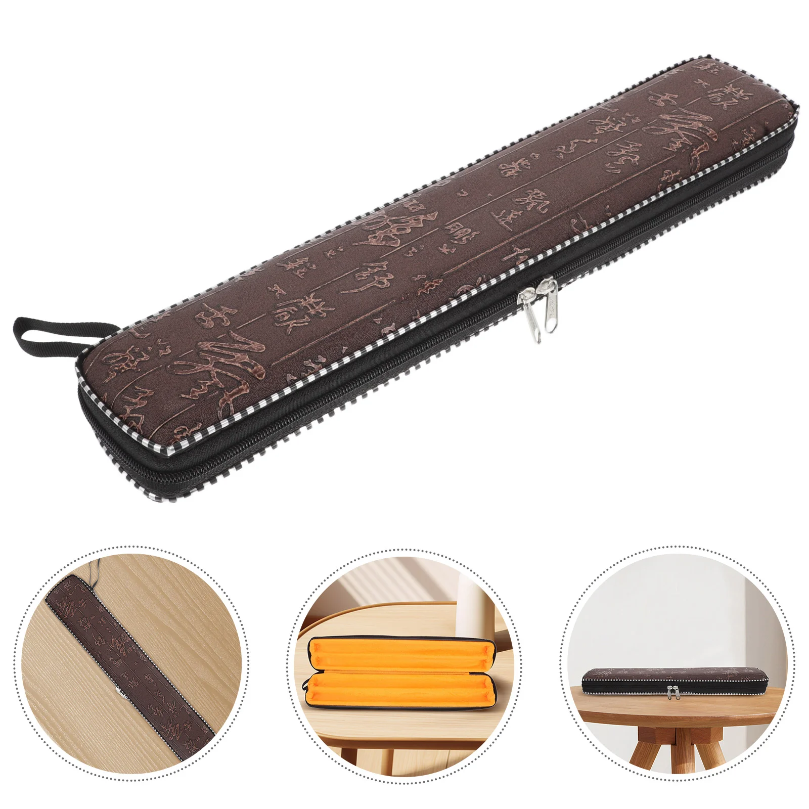 

Flute Case Carrying Bag Wind Instrument Storage Case Flute Bag with Strap Lightweight Musical Instrument Case Handheld Flute Cas