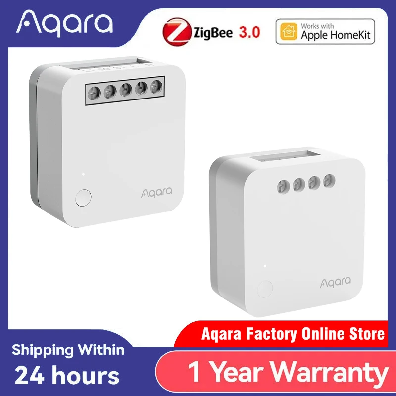 

Один чилевой релейный контроллер Aqara T1, модуль переключателя ZigBee, таймеры для умного дома, дистанционное управление, поддержка приложения Aqara HomeKit