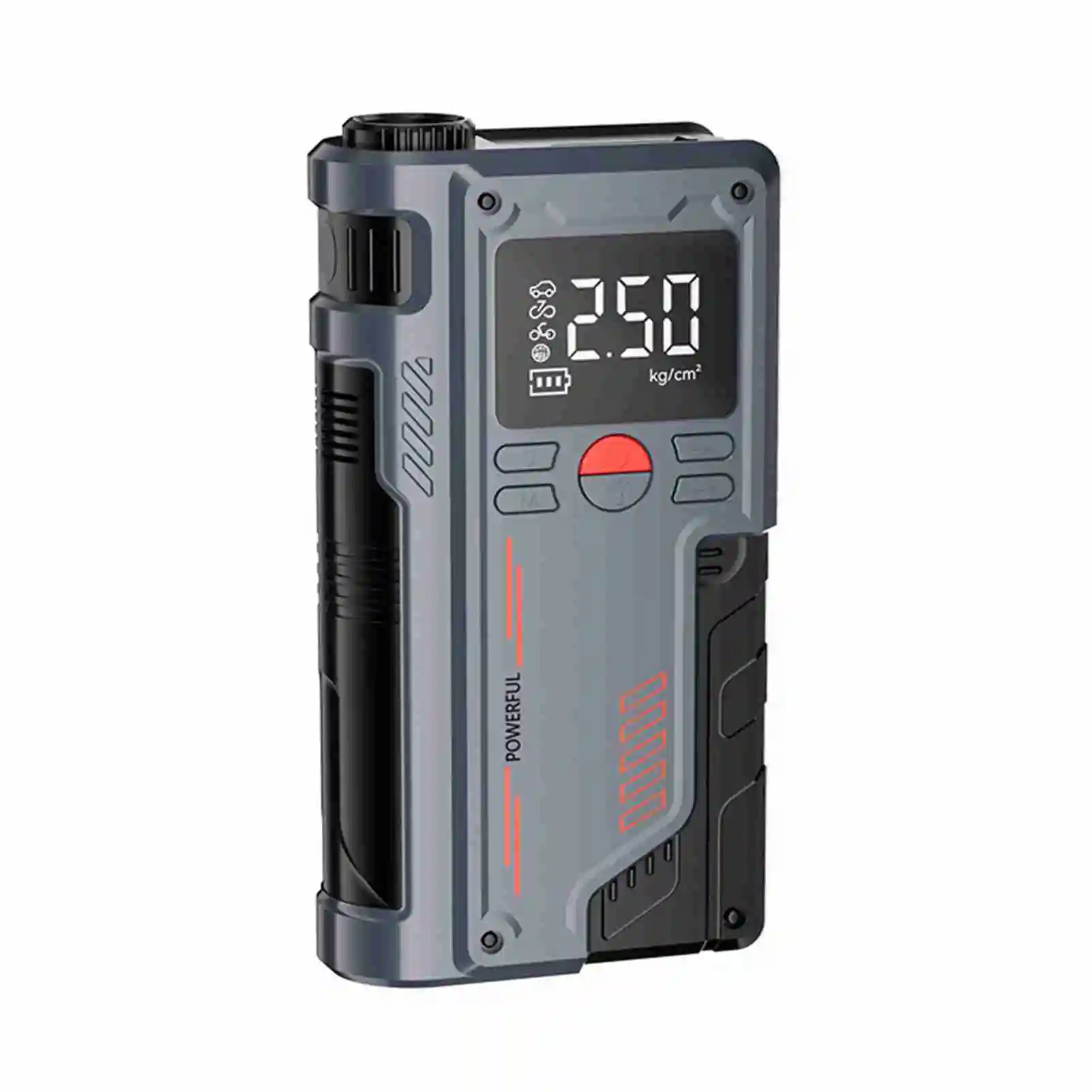 Multi-functional Vehicle Wireless Inflation Pump and Portable Emergency Mobile Power Supply Emergency Light