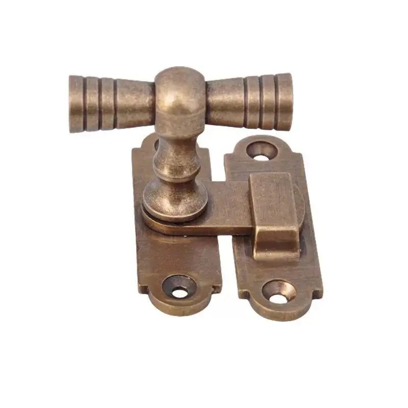 Cat Hole Door Hardware Latch Door Buckle Latch Door and Window Handle Latch and Window Handle Interlocking Buckle All Copper
