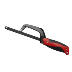 Sierra manual estándar de 10 pulgadas, hojas de sierra de acero rico en carbono, herramientas de jardín cortadas para madera, metal, PVC, herramientas de carpintería de plástico