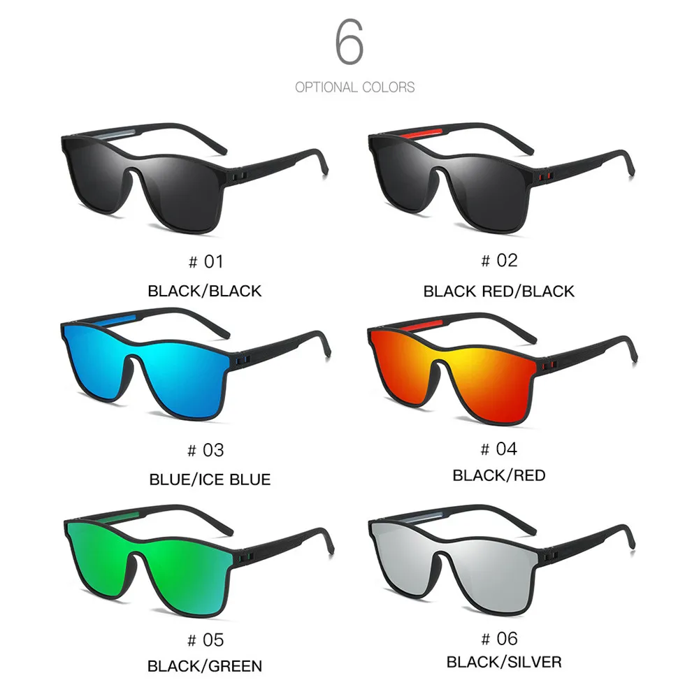 AIELBRO 2024 New Sunglasses for Men Cycling Lenses Polarizing Glasses for Men Men's Bicycle Cycling Lenses Sports Glasses