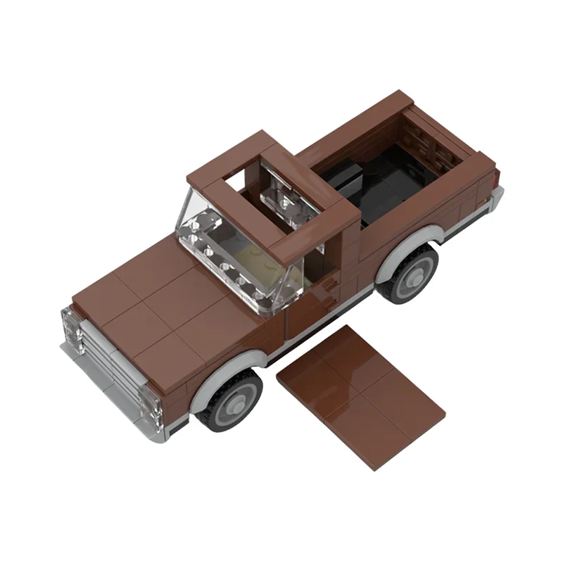 160pcs MOC Chevy Squarebody City Model Building Blocks Construction Assemble Christmas Gifts Creative DIY Idea Toys Education