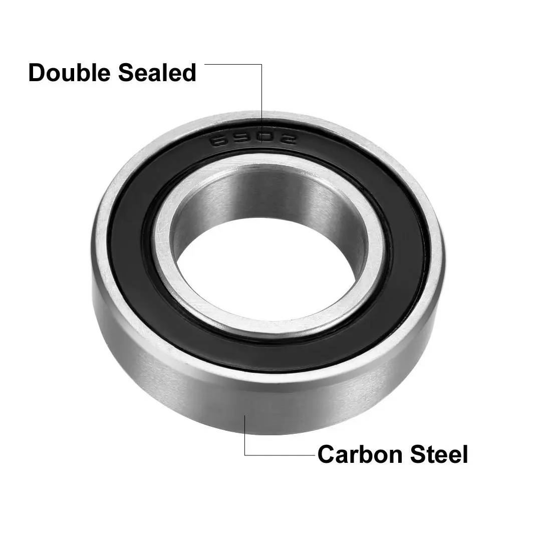 10pcs Bearing 6900 6901 6902 6903 6904 6905 6906 2RS RS Deep Groove Ball Bearing Double Seal Thin Section 6905 2rs Ball Bearings
