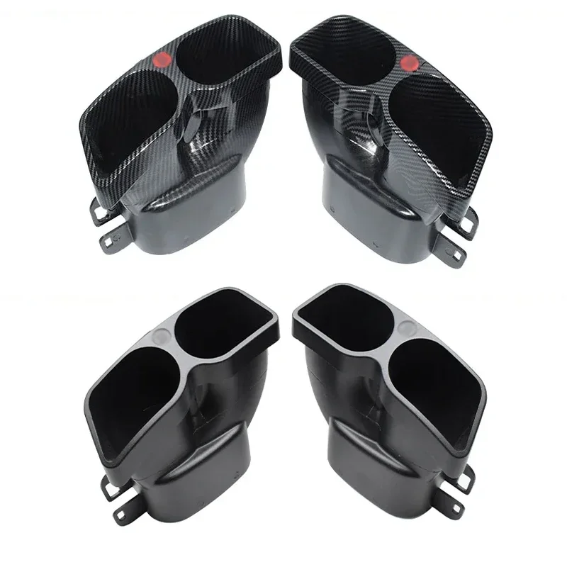 Exhaust Tip for Mercedes Benz C-E-S-Class W205 W212 W222 W213 Upgrade Aluminium alloy Exhaust Pipe muffle tailpipe