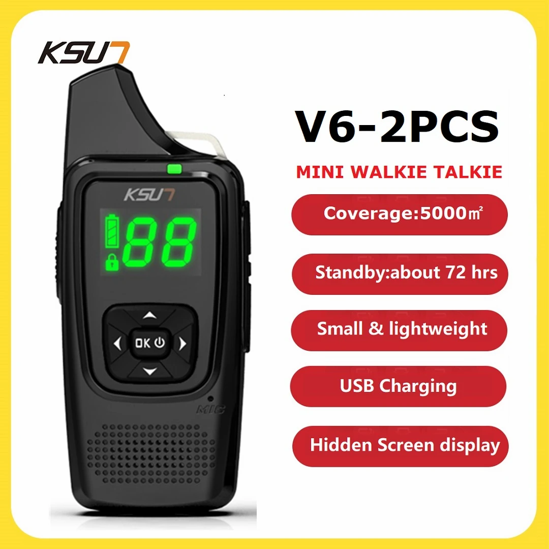 2pcs-walkie-talkies-include-mini-2-way-radio-rechargeable-portable-two-way-radios-with-earpiece-for-road-trip-camping-ksut-v6